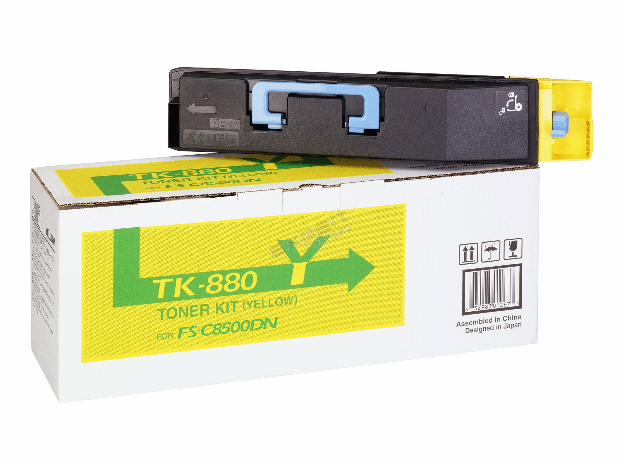 Заправка картриджа Kyocera TK-880Y Yellow